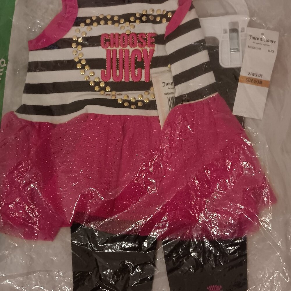Girl's NWT Juicy Couture Outift